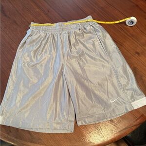 Nike Gray Athletic Shorts Lightweight Performance